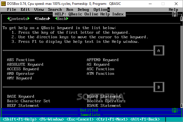 ms dos free download for windows xp